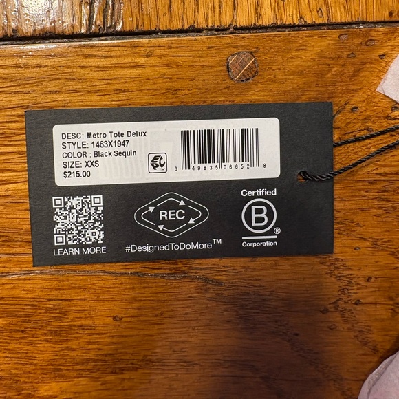 MZ Wallace Black and Blue Sequin Tote - Picture 2 of 8